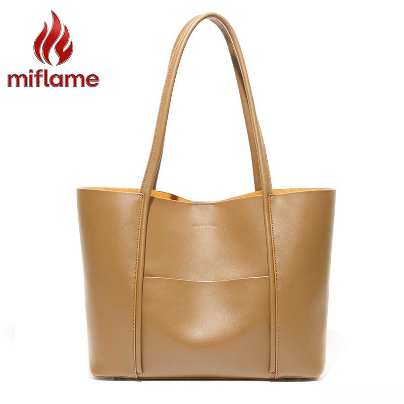 Quiet Luxury Bags Tote - Torba typu tote z prawdziwej skóry