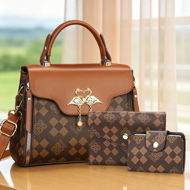 Luxury Bags & Leather Repair Of Atlanta - 3-częściowy zestaw torebek damskich, lekka luksusowa