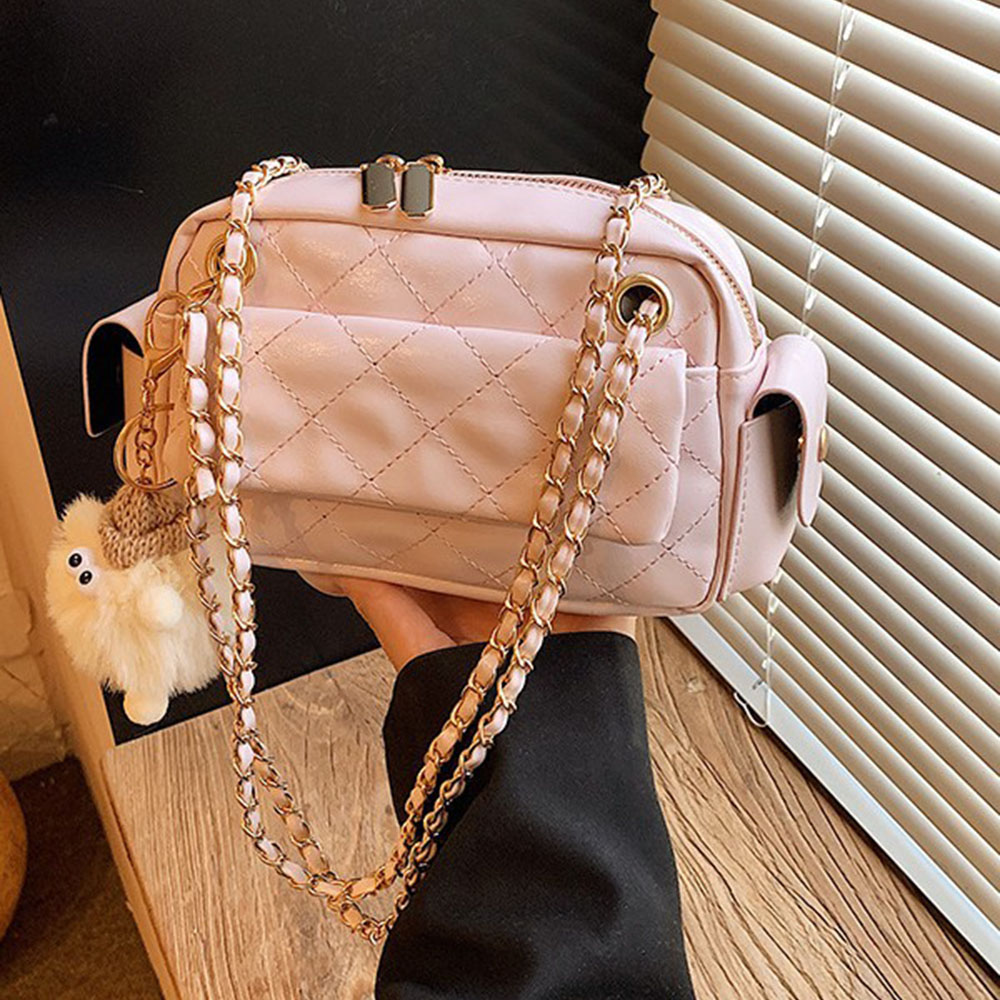 Luxury Quilted Bags - Torebka crossbody z pikowanym wzorem i