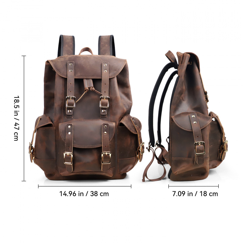 Nowości Skórzany Plecak Luksus – Luxury Bags For Travel recenzja i cena