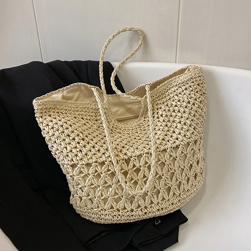 Torebki ze słomy o swobodnym d – Luxury Bags For Travel recenzja i cena