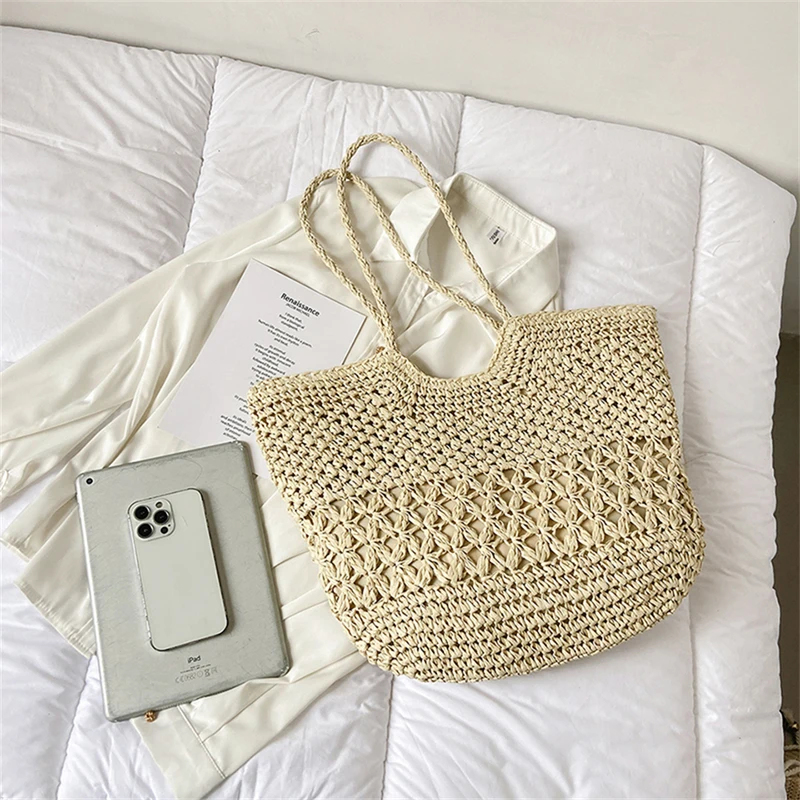 Torebki ze słomy o swobodnym d – Luxury Bags For Travel recenzja i cena