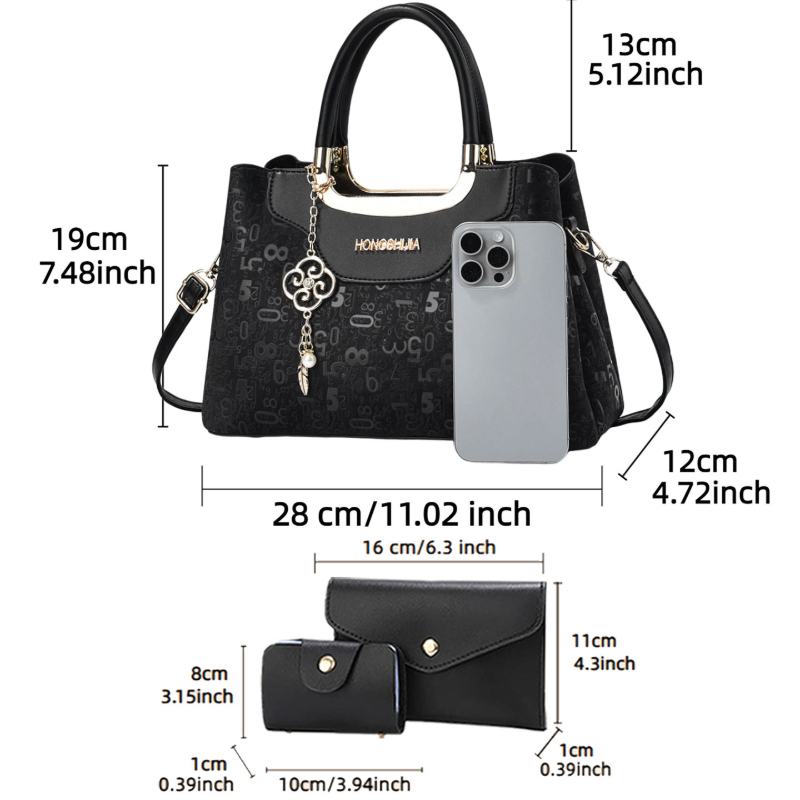 3-częściowy zestaw torebek dam – Luxury Bags & Leather Repair Of Atlanta recenzja i cena