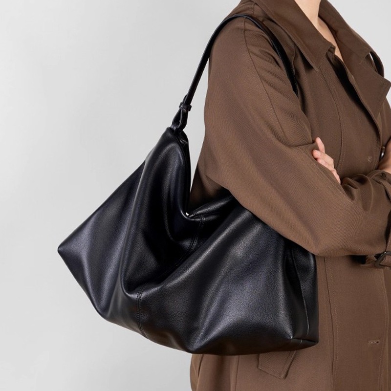 Torba na ramię z prawdziwej sk – Quiet Luxury Bags Tote recenzja i cena