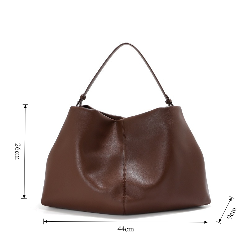 Torba na ramię z prawdziwej sk – Quiet Luxury Bags Tote recenzja i cena