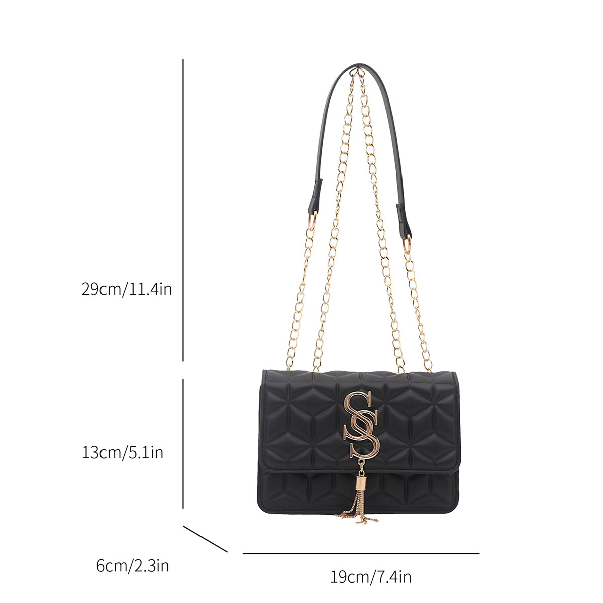 Lekka luksusowa torebka crossb – Luxury Quilted Bags recenzja i cena