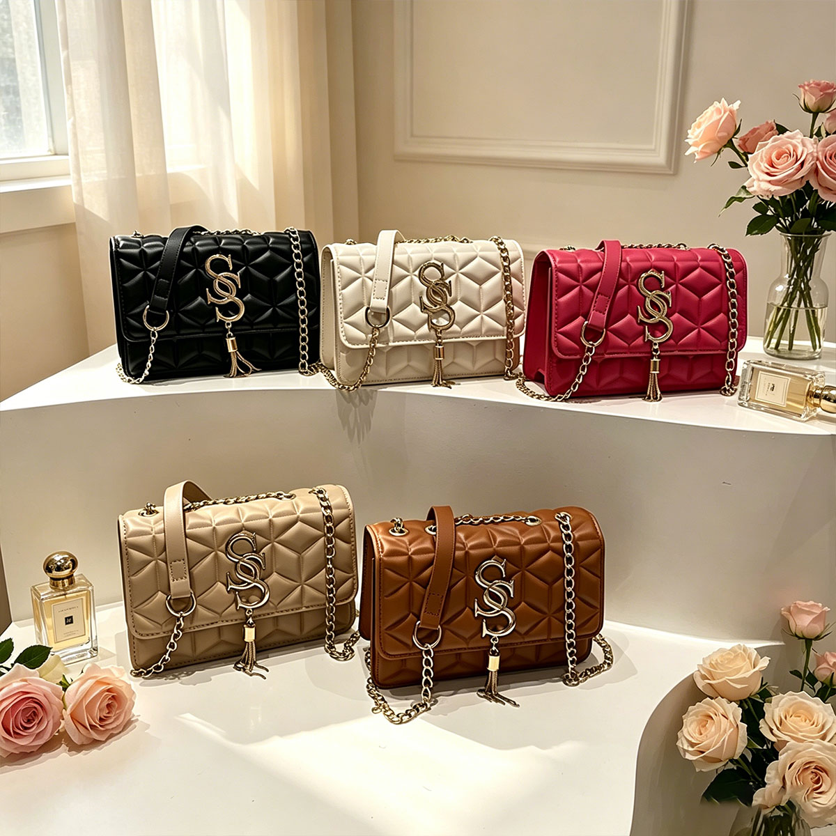 Lekka luksusowa torebka crossb – Luxury Quilted Bags recenzja i cena